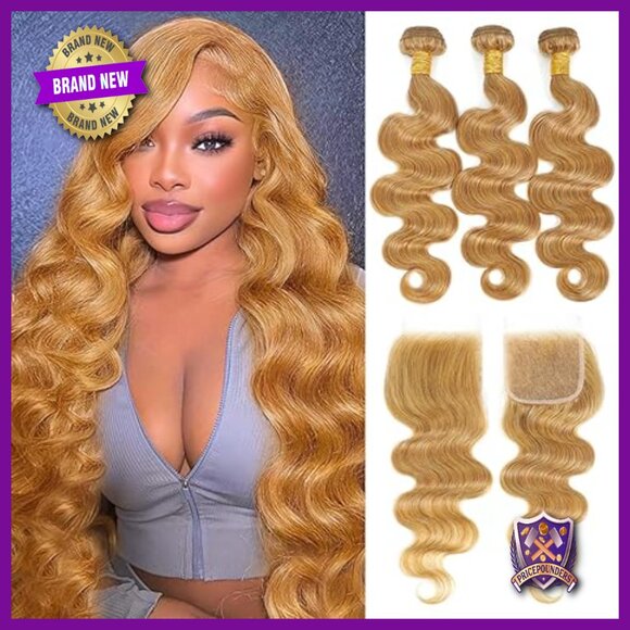 12 Inch Body Wave Human Hair Bundles with 4x4 HD Lace Closure main image 6